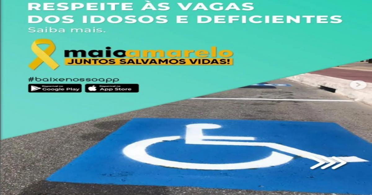 RESPEITE ÀS VAGAS DOS IDOSOS E DEFICIENTES