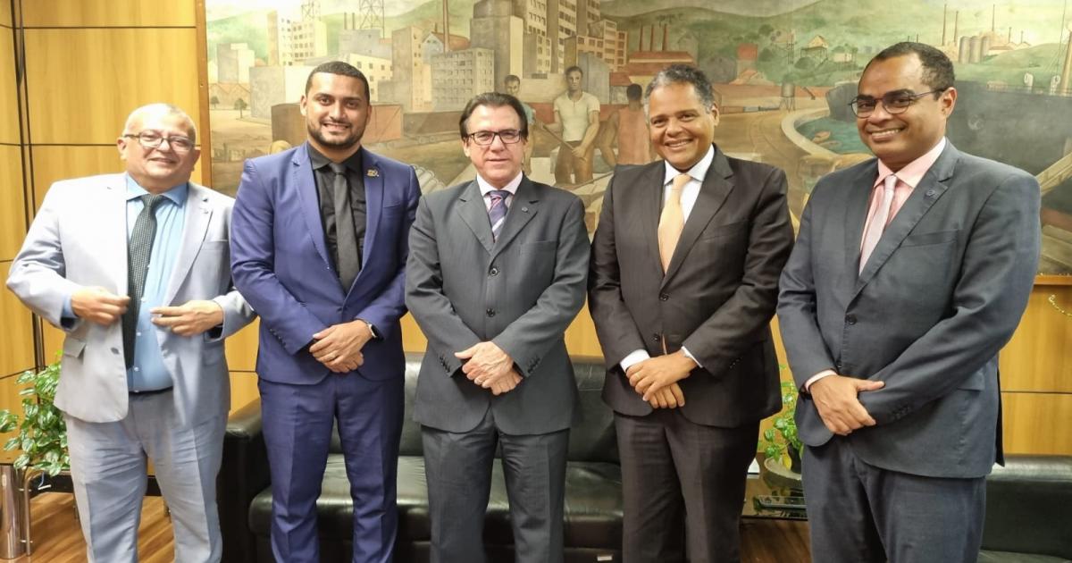 Vereador João Paulo Fernandes cumpre agenda em Brasília ao lado do deputado Antônio Brito