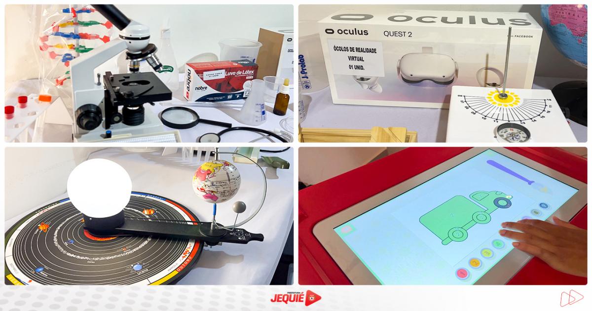 Prefeitura de Jequié segue investindo em Educação e adquire laboratórios de ciências e mesas interativas digitais para escolas municipais