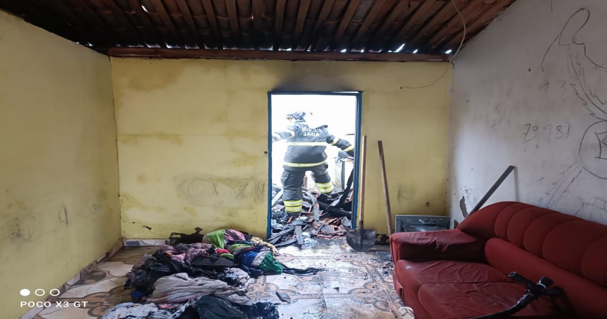 Mãe e filho morreram queimados na cidade de Dário Meira