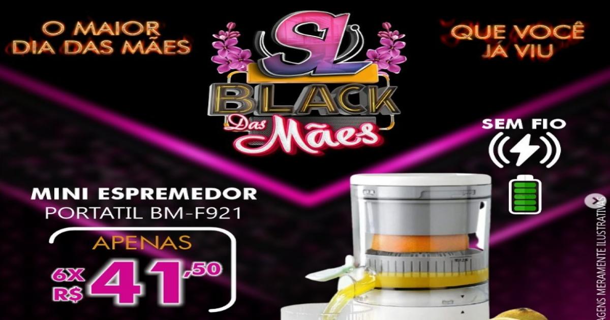 Black das mães show livre