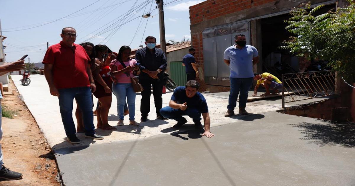 Zé Cocá entra para a história de Jequié como o prefeito que mais pavimentou vias públicas