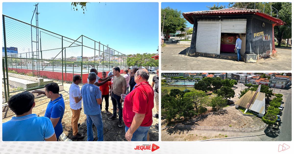 Prefeito de Jequié autoriza requalificação dos canteiros centrais da Avenida Santa Luzia e licitação para recuperação da Praça da Rodoviária