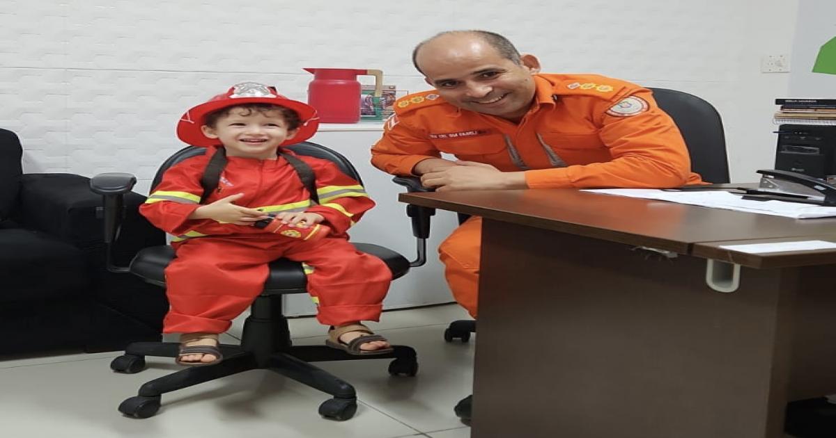 Bombeiros realizam sonho de criança e reacendem chama pela profissão