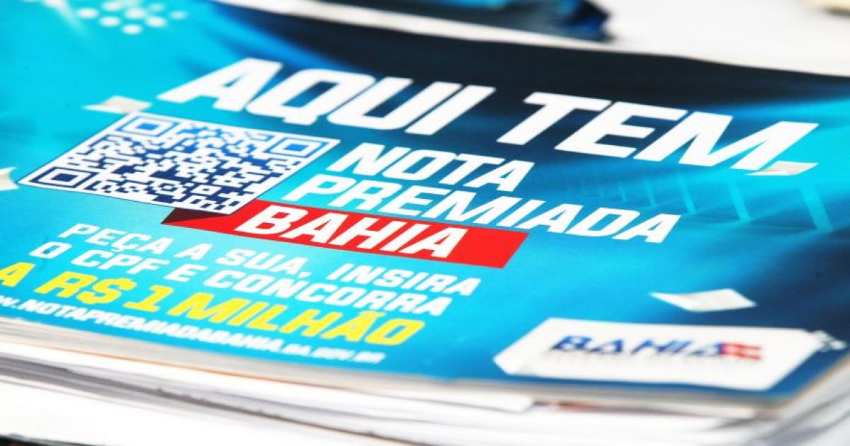 Nota Premiada já contemplou moradores de 150 cidades da Bahia