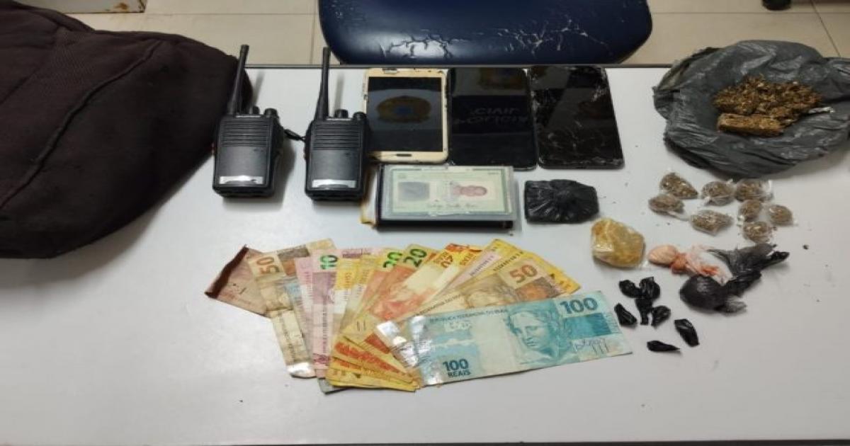 Ipiaú: Homem que carregava mochila com drogas foi preso no bairro Euclides Neto