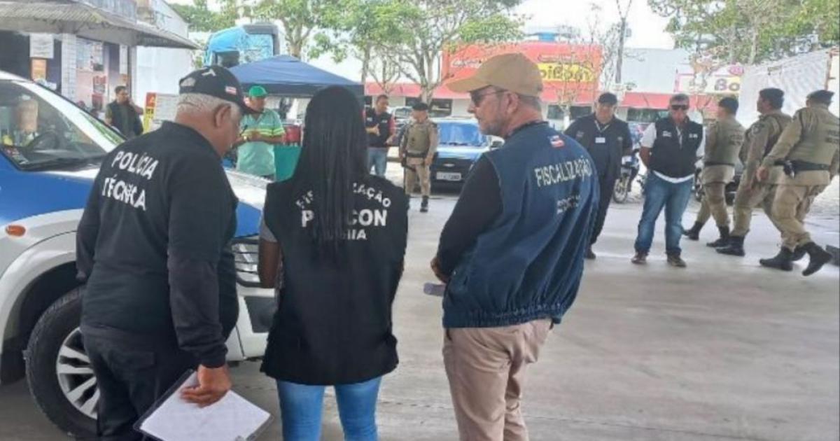 Operação Posto Legal fiscaliza estabelecimentos do Sul da Bahia