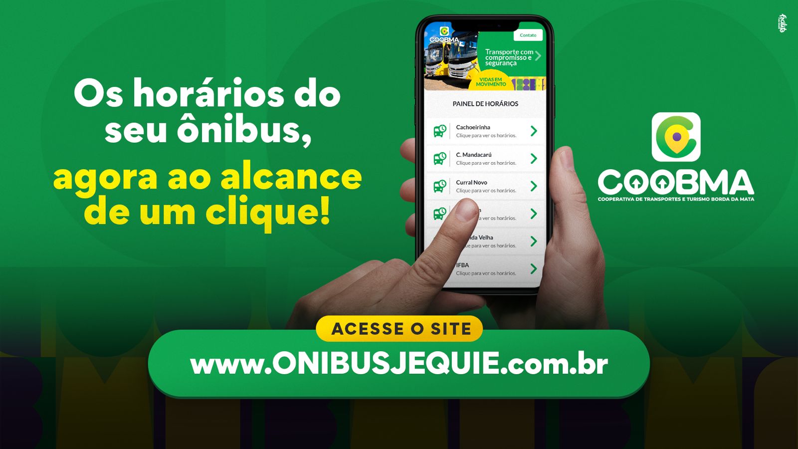 Jequié Conectada: Novo Site Facilita Acesso aos Horários de Ônibus Coletivo em Jequié.