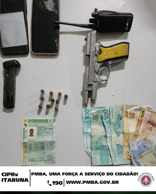 PRE apreendeu arma e comprimidos da droga sintética ecstasy