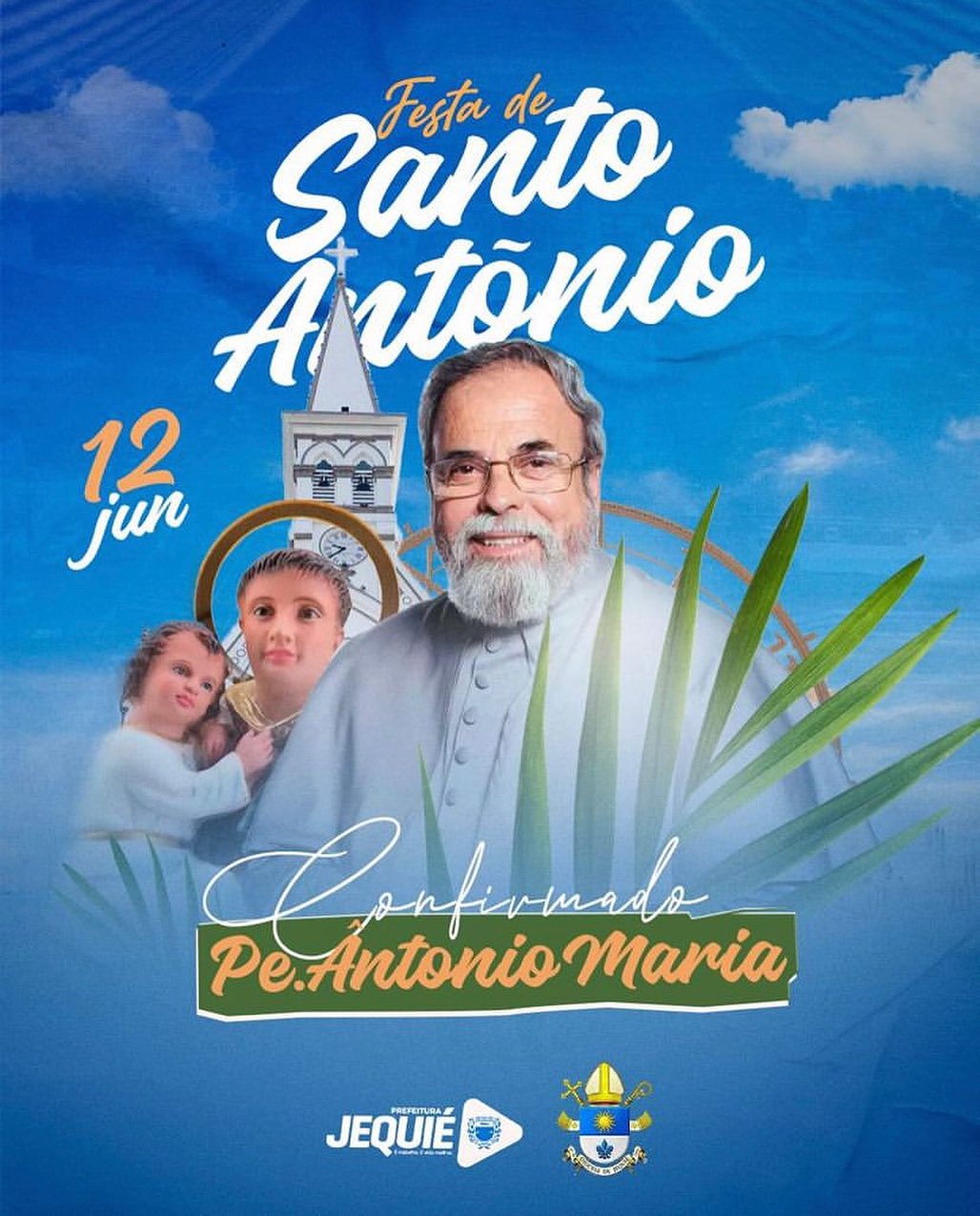 Festa de Santo Antônio 2024: confirmado show com Padre Antônio Maria Festa de Santo Antônio 2024: confirmado show com Padre Antônio Maria