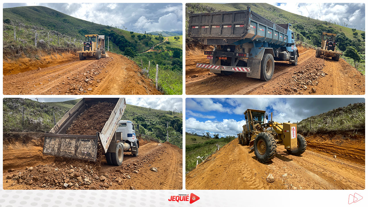 Após período chuvoso, Prefeitura de Jequié intensifica recuperação e manutenção de estradas vicinais Após período chuvoso, Prefeitura de Jequié intensifica recuperação e manutenção de estradas vicinais
