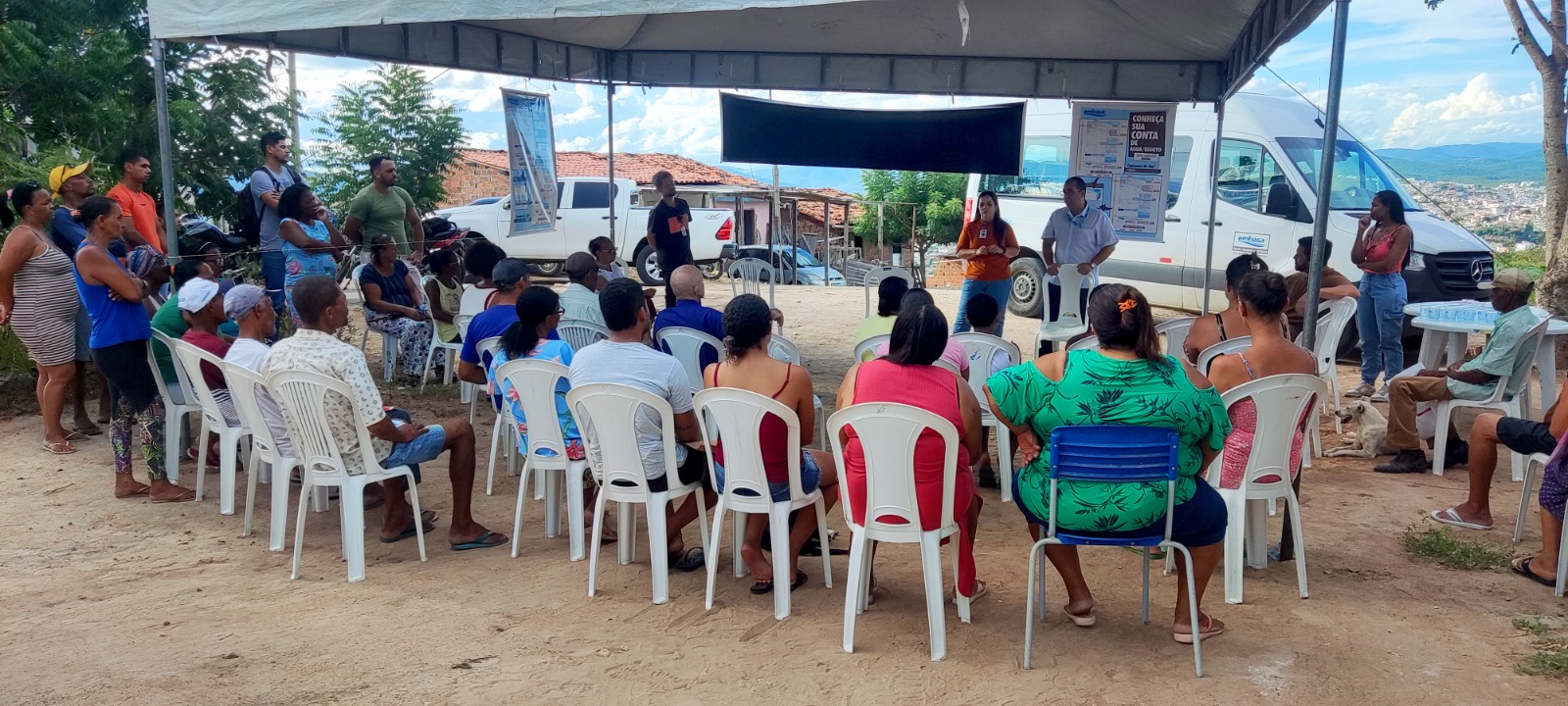 Famílias de Morada dos Nobres, em Jequié, passam a ter acesso a abastecimento público de água tratada Famílias de Morada dos Nobres, em Jequié, passam a ter acesso a abastecimento público de água tratada