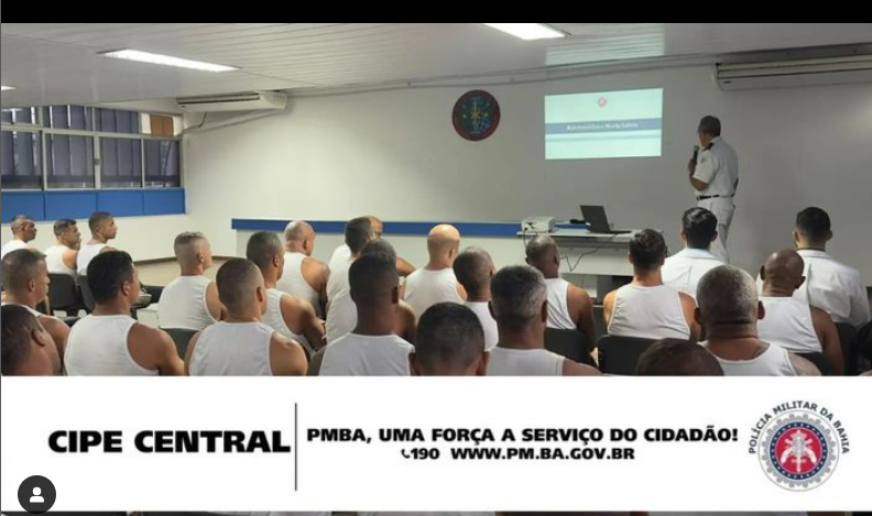 Alunos do curso de formação da CIPE Central tiveram aula sobre Rabdomiólise e Morte súbita Alunos do curso de formação da CIPE Central tiveram aula sobre Rabdomiólise e Morte súbita