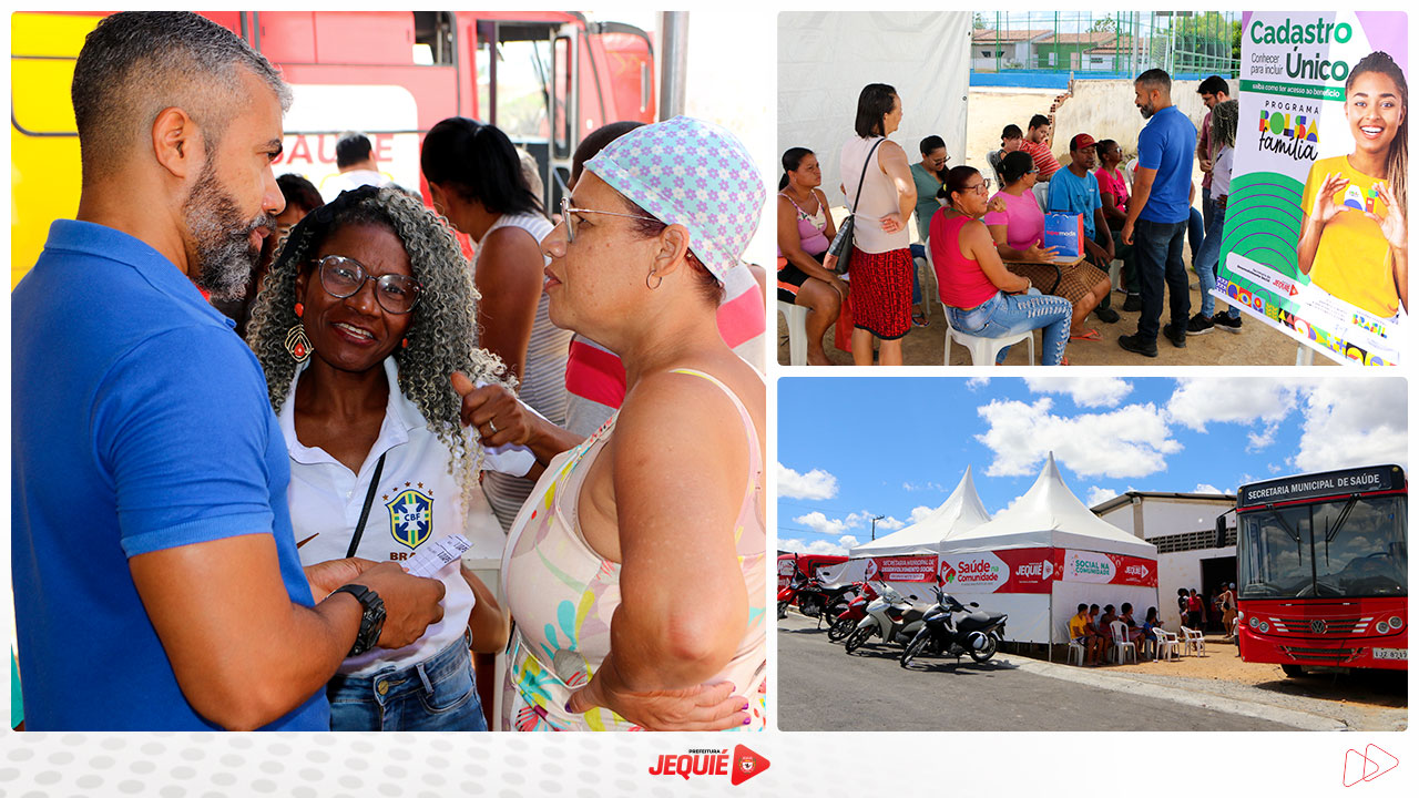 Com projeto Saúde e Social na Comunidade, Prefeitura de Jequié avança nos cuidados com população do Loteamento Jardim Tropical Com projeto Saúde e Social na Comunidade, Prefeitura de Jequié avança nos cuidados com população do Loteamento Jardim Tropical