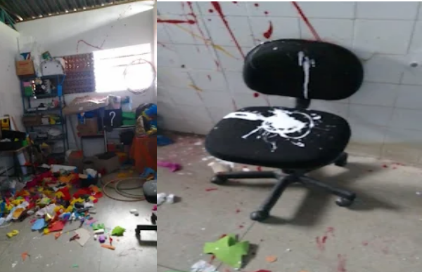 Jitaúna: APAE foi invadida na madrugada; vândalos destruíram objetos e acessórios Jitaúna: APAE foi invadida na madrugada; vândalos destruíram objetos e acessórios