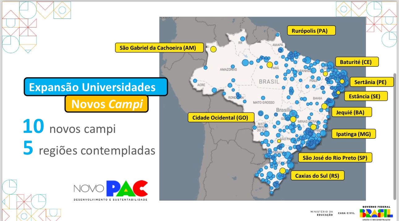 Bui Bulhões Comemora: Anúncio do Novo Campus da Universidade Federal em Jequié Bui Bulhões Comemora: Anúncio do Novo Campus da Universidade Federal em Jequié