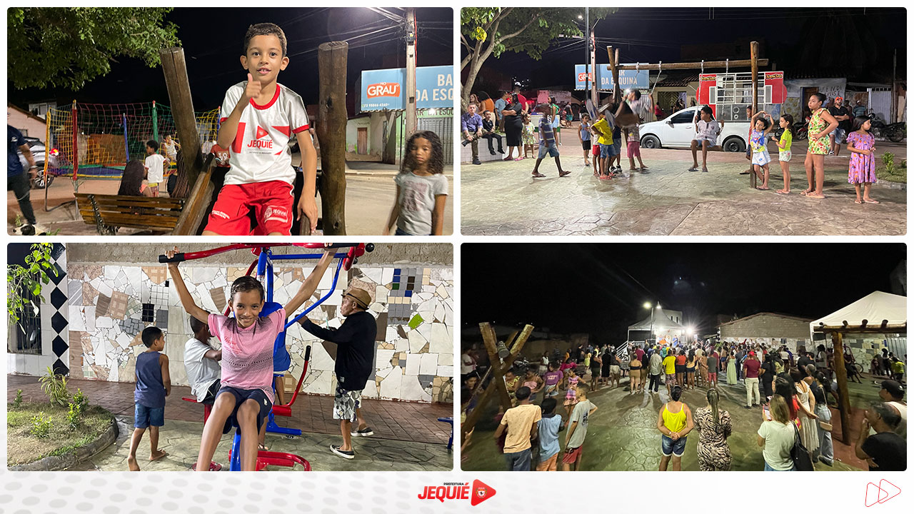Com objetivo de proporcionar mais qualidade de vida aos moradores, Prefeitura de Jequié inaugura nova praça pública no KM 3