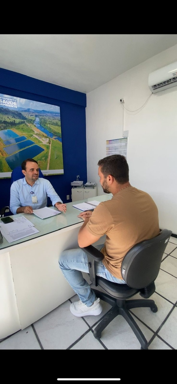Bui Bulhões busca soluções junto à Embasa para problemas de abastecimento de água em várias localidades Bui Bulhões busca soluções junto à Embasa para problemas de abastecimento de água em várias localidades