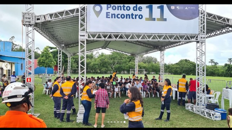 8° Batalhão de Bombeiros Militar participou do III Simulado de Emergência da Barragem Santa Rita 8° Batalhão de Bombeiros Militar participou do III Simulado de Emergência da Barragem Santa Rita