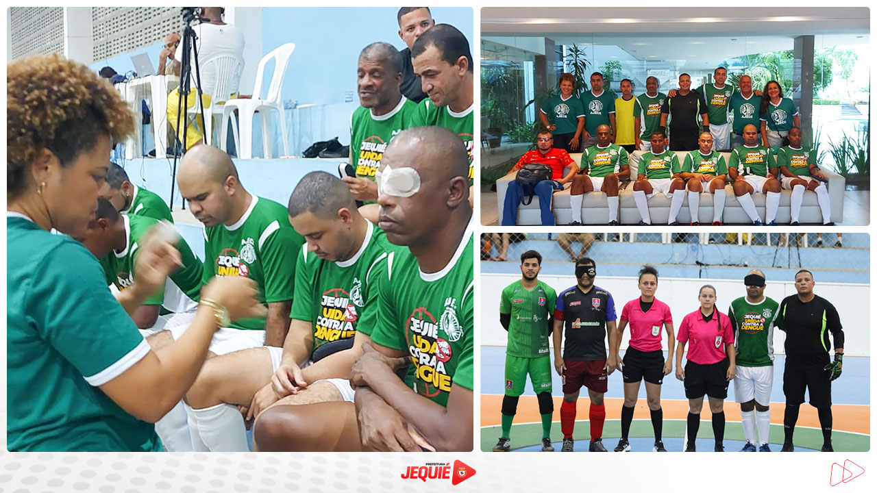 Com apoio da Prefeitura de Jequié, AJECE se classifica para semifinais do Campeonato Regional Nordeste de Futebol de Cegos Com apoio da Prefeitura de Jequié, AJECE se classifica para semifinais do Campeonato Regional Nordeste de Futebol de Cegos