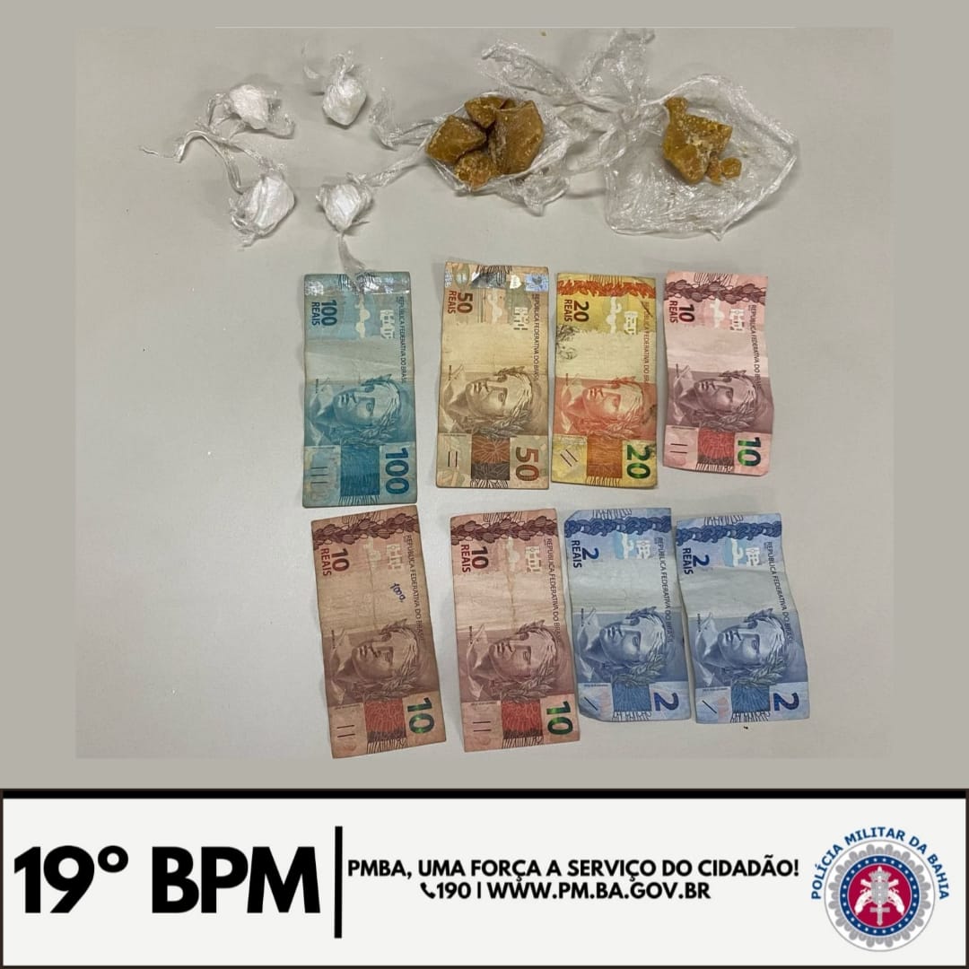 Polícia Militar intercepta carregamento de drogas que seguia de Jequié para o Entroncamento de Jaguaquara