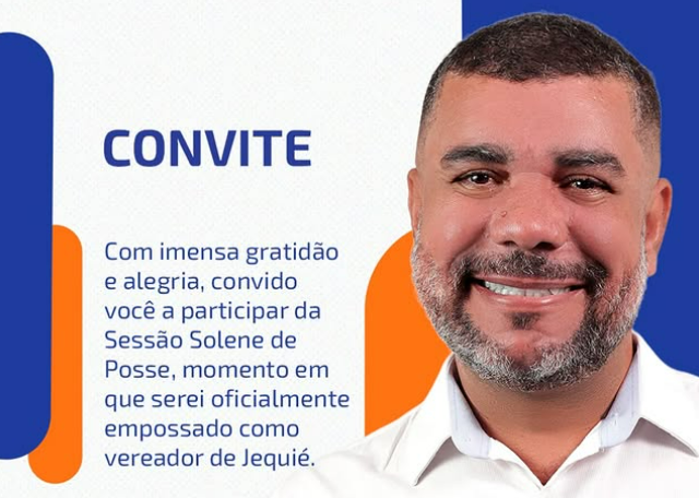 André do Sintracal será empossado para o primeiro mandato como vereador