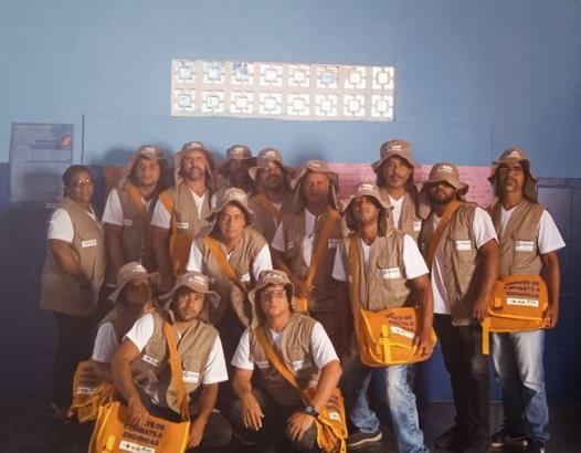 Agentes de Combate às Endemias recebem uniformes de identificação Agentes de Combate às Endemias recebem uniformes de identificação