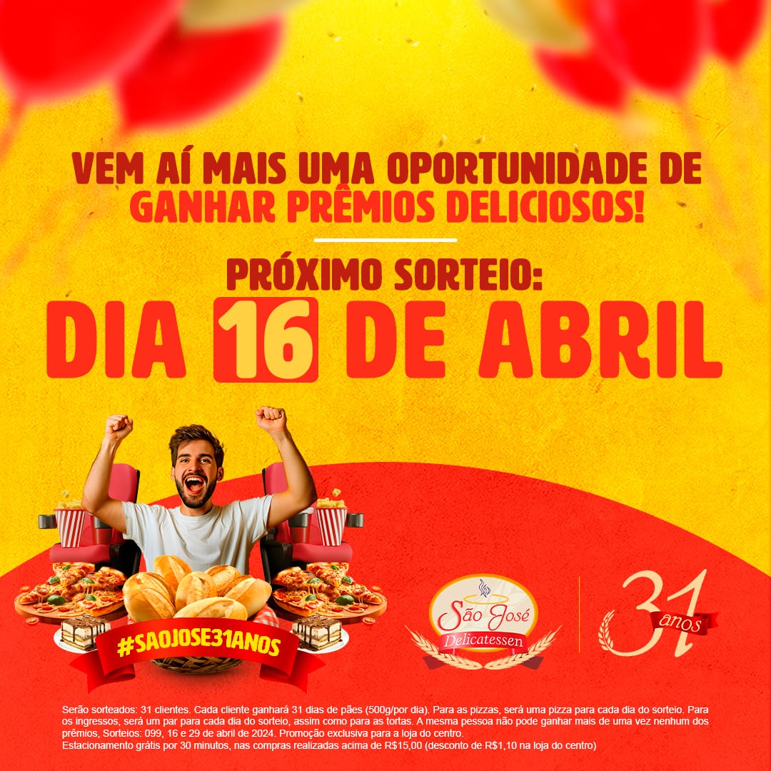 31 ANOS DO GRUPO SÃO JOSÉ 31 ANOS DO GRUPO SÃO JOSÉ