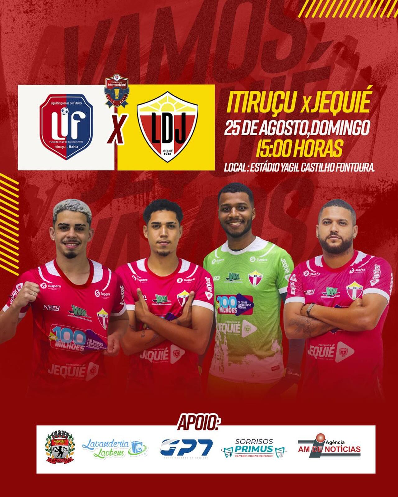 Jequié goleou o Itiruçu e garantiu vaga na segunda fase do Intermunicipal de Futebol Jequié goleou o Itiruçu e garantiu vaga na segunda fase do Intermunicipal de Futebol