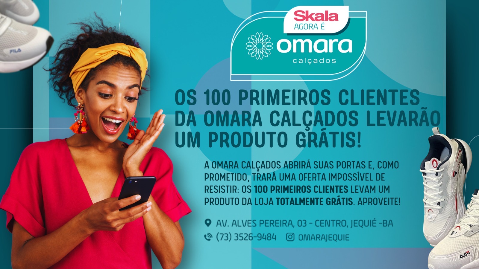 Inauguração Imperdível: Omara Calçados chega em Jequié e transformar seu estilo! Inauguração Imperdível: Omara Calçados chega em Jequié e transformar seu estilo!