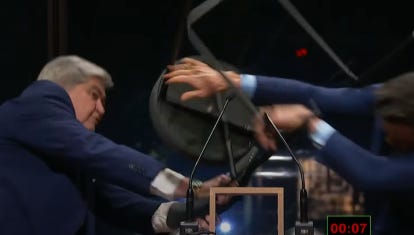 Após agredir Pablo Marçal, Datena é expulso de debate Após agredir Pablo Marçal, Datena é expulso de debate