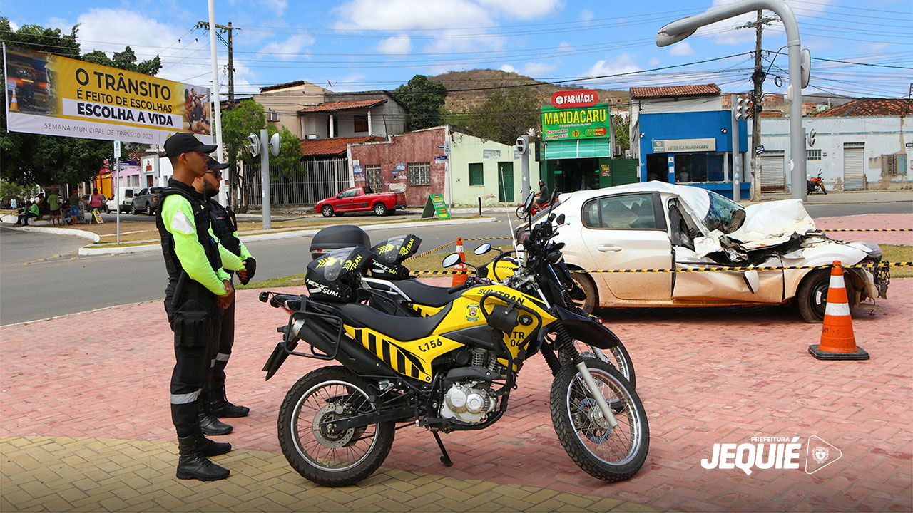 Jequié registra queda de 37% em acidentes com mortes no trânsito Jequié registra queda de 37% em acidentes com mortes no trânsito