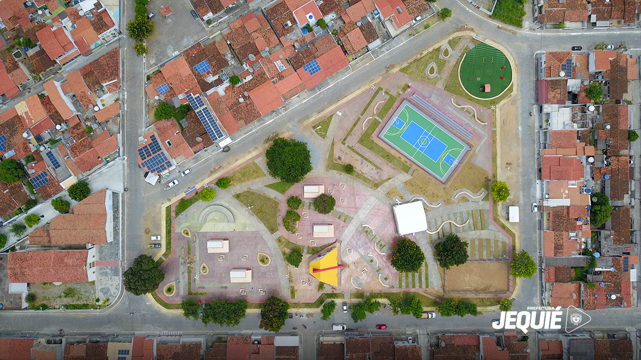 Prefeitura de Jequié segue investindo na modernização da cidade e requalificação de novas praças Prefeitura de Jequié segue investindo na modernização da cidade e requalificação de novas praças