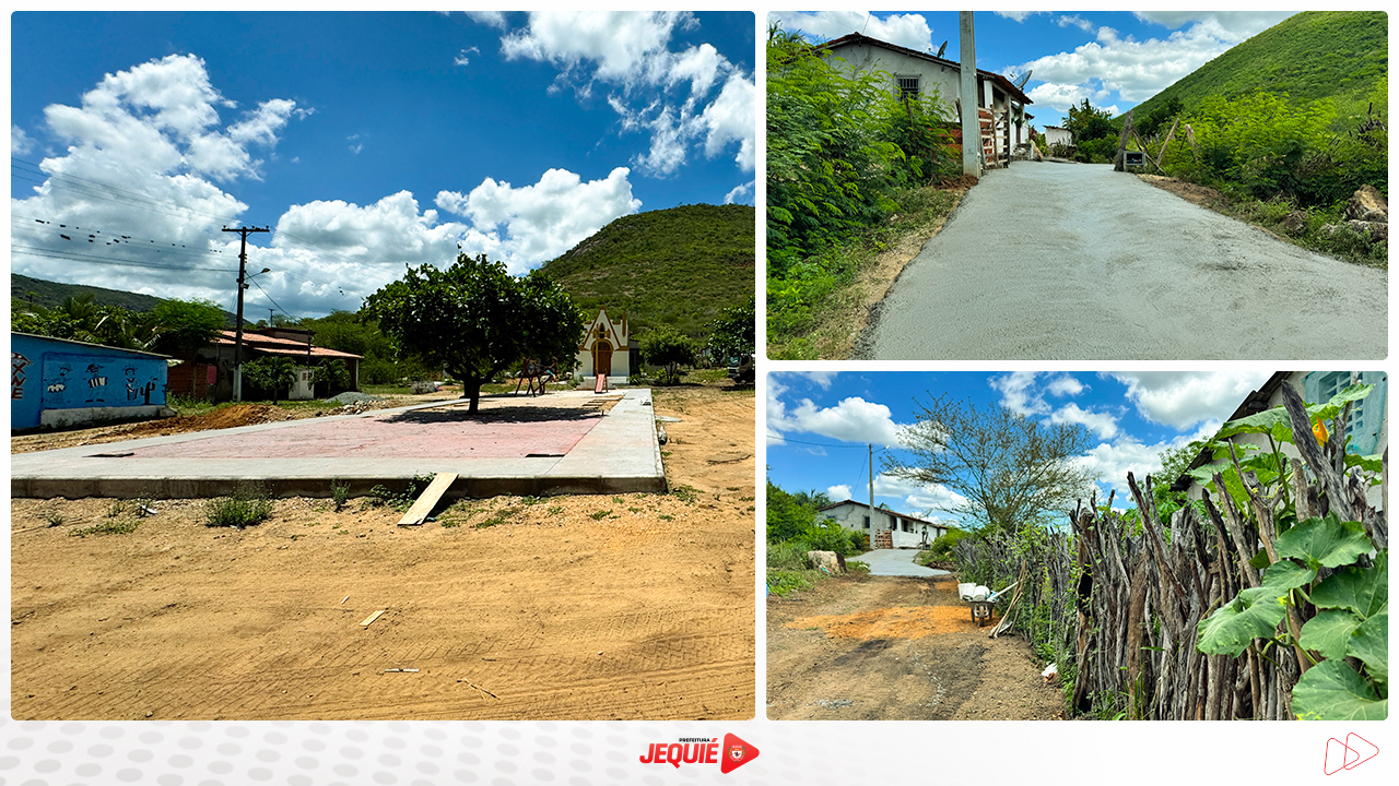 Prefeitura de Jequié amplia obras de pavimentação e contempla distrito de Boaçu Prefeitura de Jequié amplia obras de pavimentação e contempla distrito de Boaçu