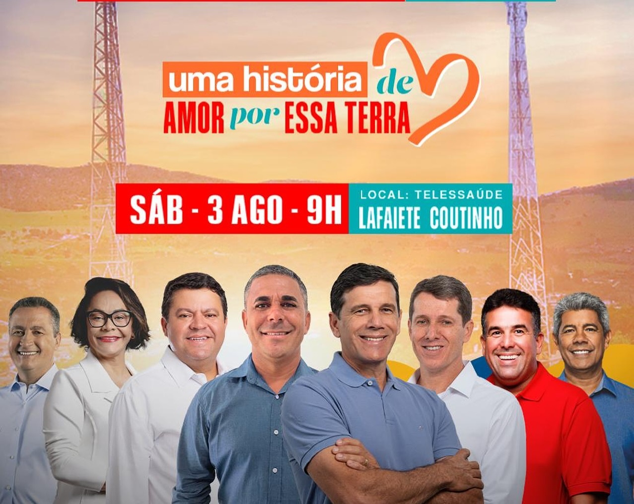 Lafaiete Coutinho I convenção partidária sela união entre Zé Cocá e João Vei Lafaiete Coutinho I convenção partidária sela união entre Zé Cocá e João Vei