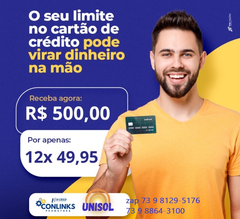 Unisol tem empréstimo para menor de idade com representante legal Unisol tem empréstimo para menor de idade com representante legal