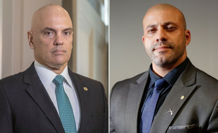 Advogado de Daniel Silveira pede a prisão de Moraes Advogado de Daniel Silveira pede a prisão de Moraes