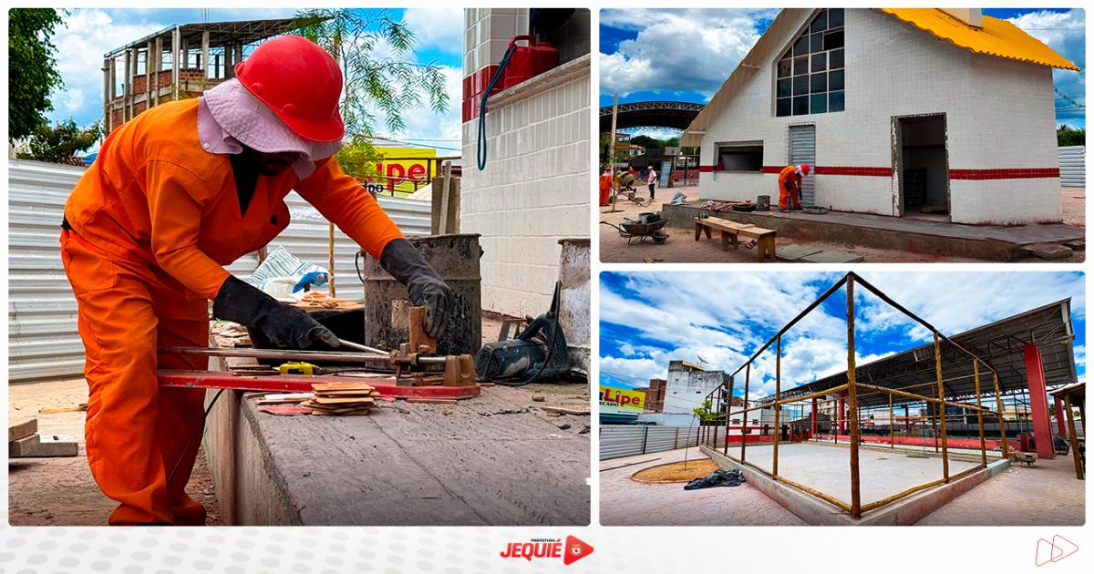 Prefeitura de Jequié avança com obras de novas praças, transformando espaços esquecidos e abandonados em áreas de lazer e convivência