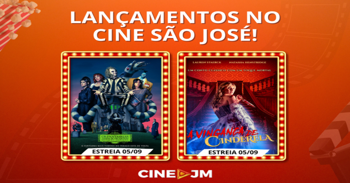 LANÇAMENTOS NO CINE SÃO JOSÉ
