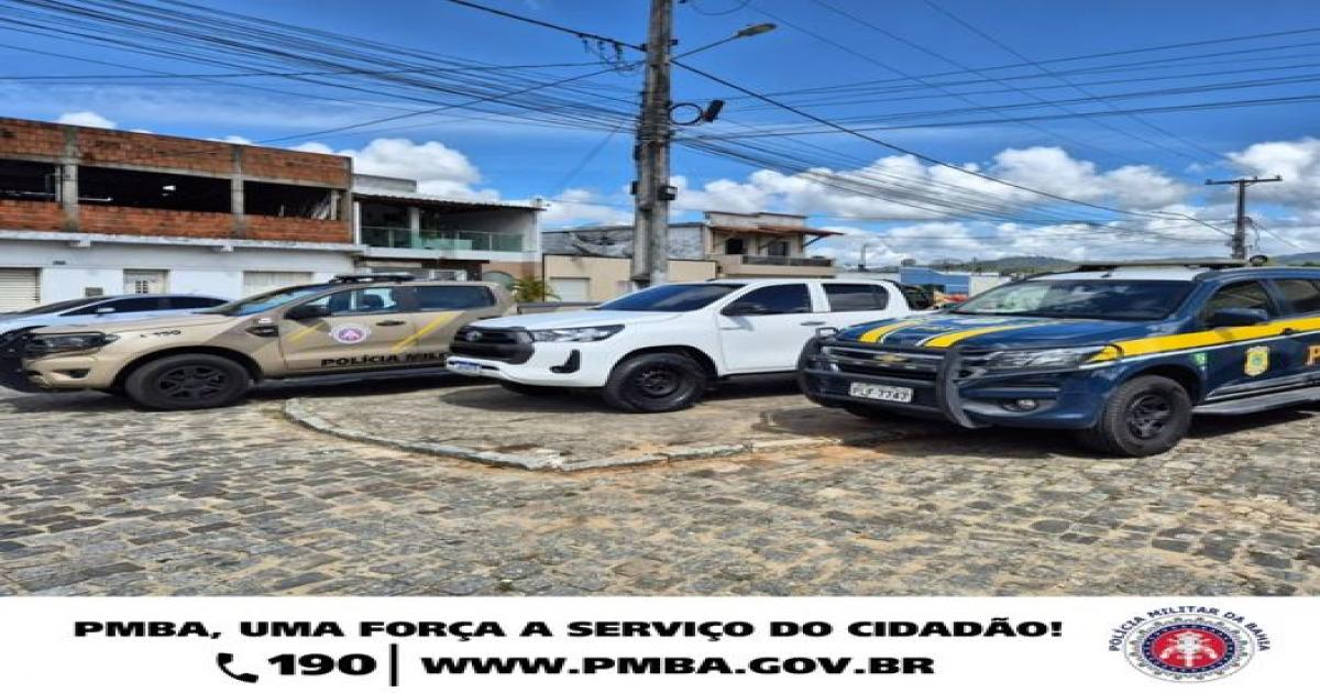 Operação conjunta tira de circulação picape que rodava com documento falso