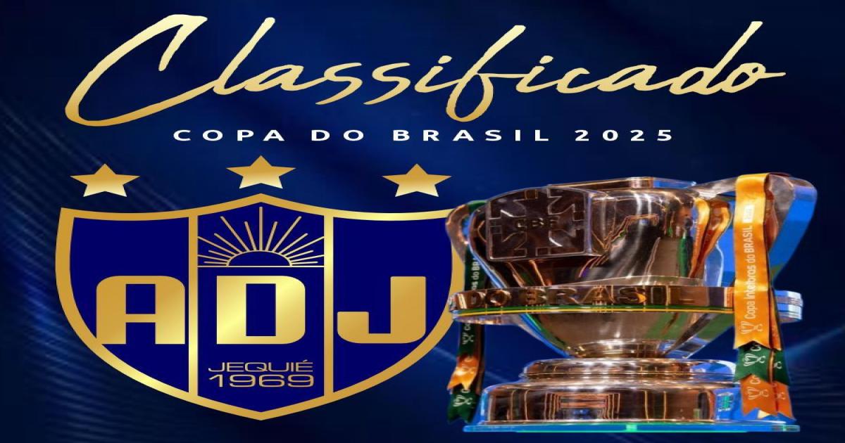 Pode comemorar, torcedor da ADJ: ESTAMOS NA COPA DO BRASIL 2025