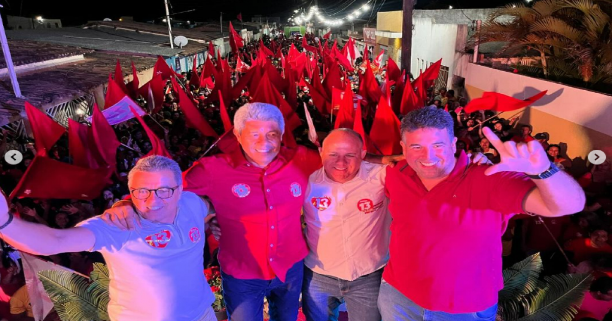 Patrick Lopes fez campanha em Maracás ao lado do Governador Jerônimo Rodrigues