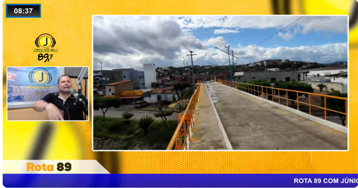 Carros e motos continuam praticando contramão na Ponte de Newton