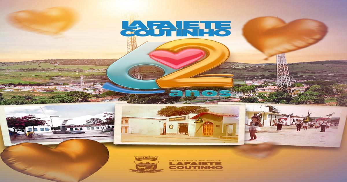 Deputado Hassan celebra com moção de aplausos os 62 anos de emancipação política de Lafaiete Coutinho