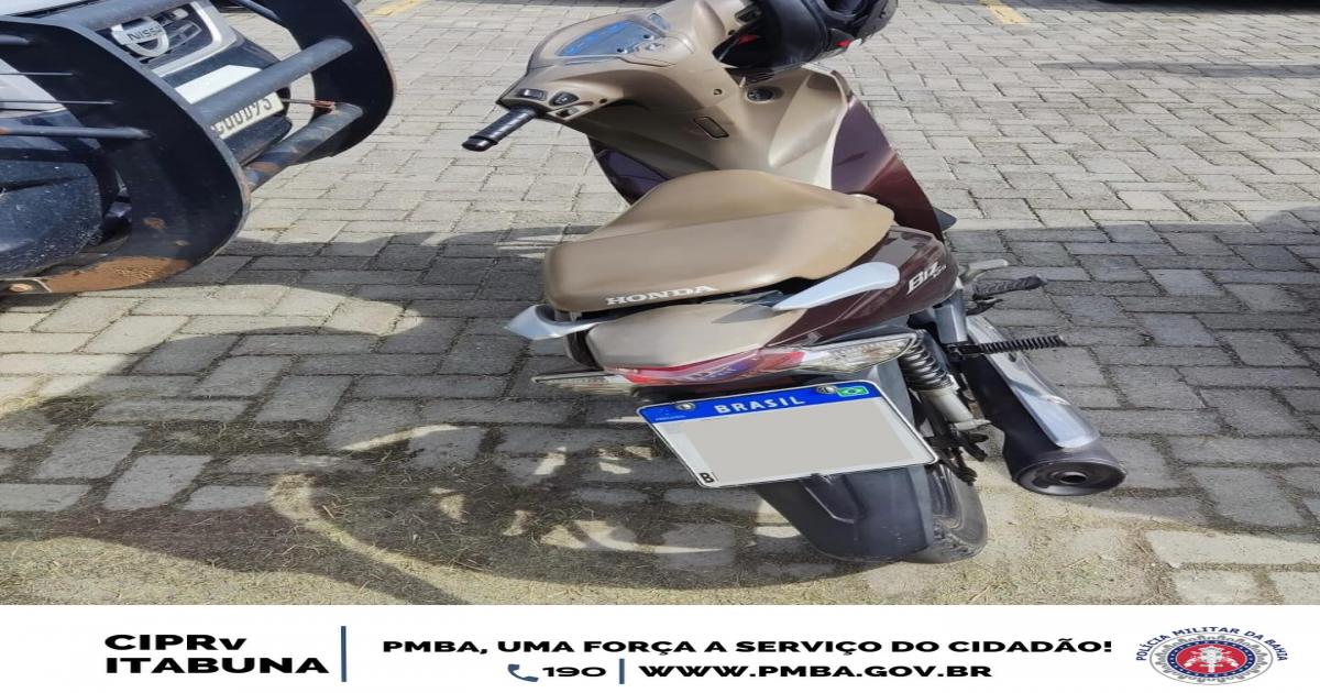 Ilhéus: homem conduzia moto recheada de drogas