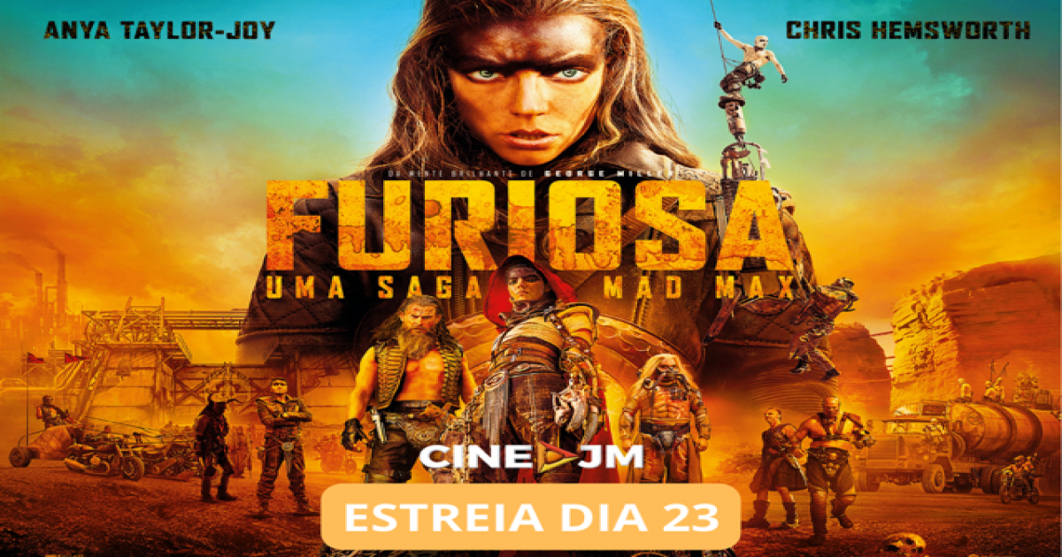 MAD MAX ESTÁ CHEGANDO NO CINE SÃO JOSÉ!