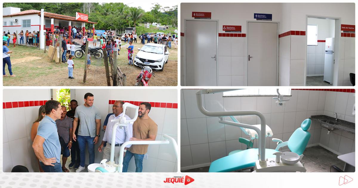 Prefeitura de Jequié entrega requalificação do Posto de Saúde Odilon Andrade dos Santos e reforma da Escola Municipal Edivaldo Machado Boaventura