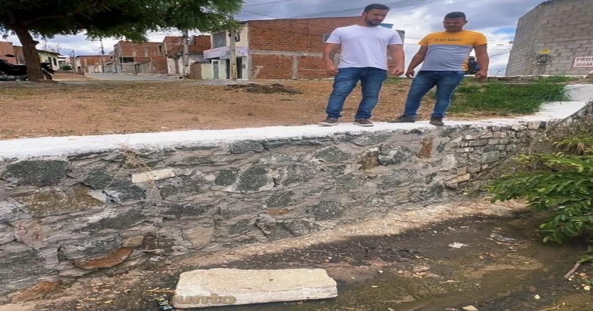 Vereador Buí Bulhões Em Ação pelo Bairro Caixa DÁgua!