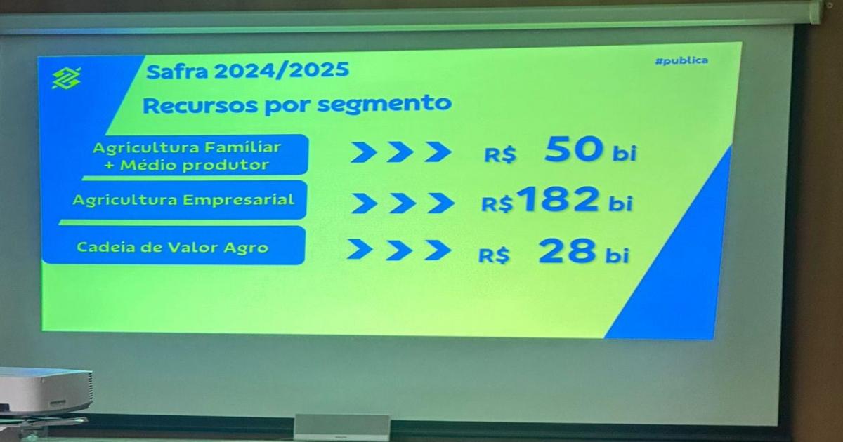Representante do Agro, deputado Sandro Régis acompanha lançamento do Plano Safra do Banco do Brasil