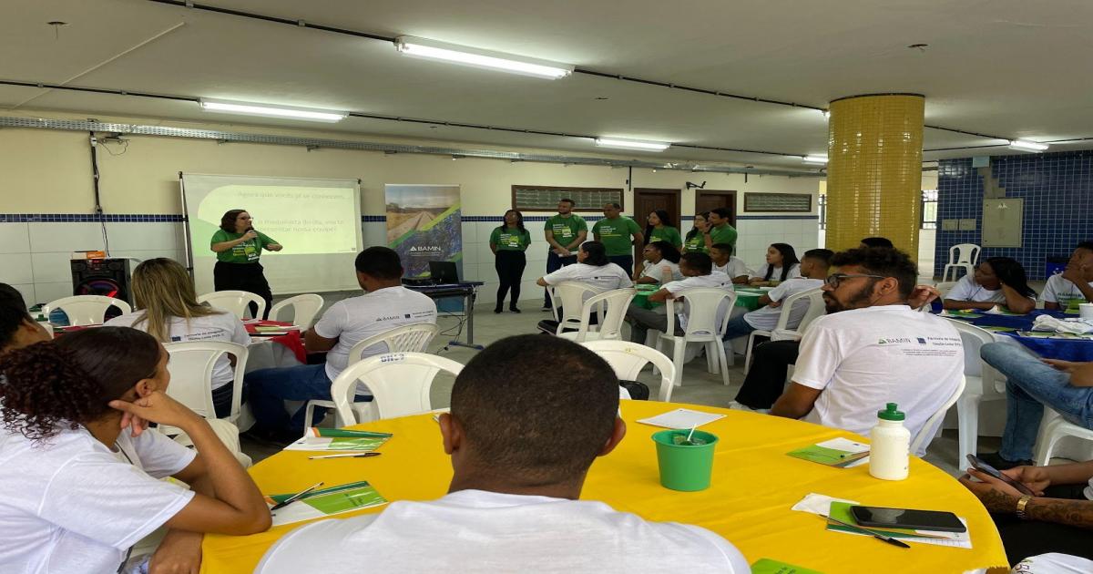 BAMIN lança projeto Trilhos do Desenvolvimento e engaja juventude em busca de soluções sustentáveis para o futuro